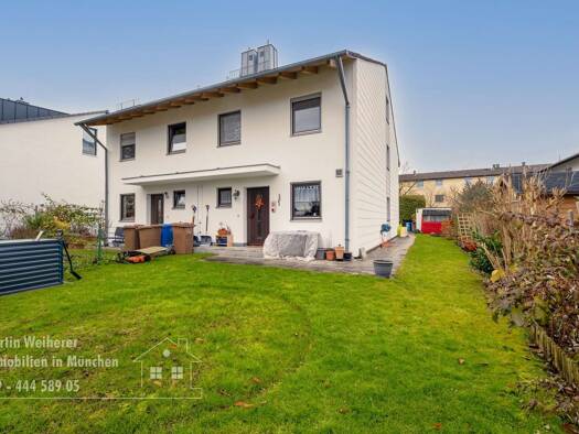 Doppelhaushälfte zum Kauf 1.050.000 € 6 Zimmer 150 m² 410 m² Grundstück Moosach München 80993