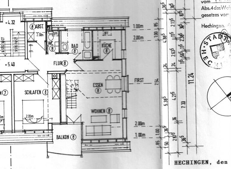 Maisonette zum Kauf provisionsfrei 250.000 € 3 Zimmer 85 m² Geschoss 2/3 Hechingen 72379