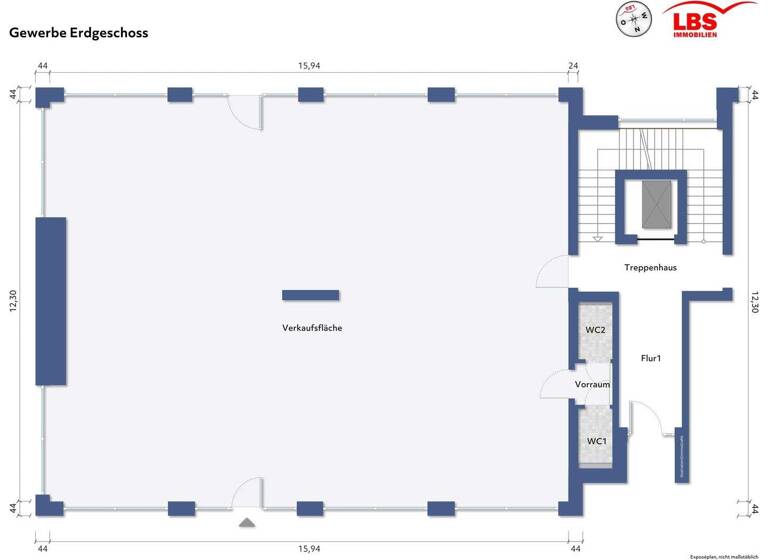 Büro zum Kauf - Erstbezug 755.000 € Bismarck Gelsenkirchen 45889