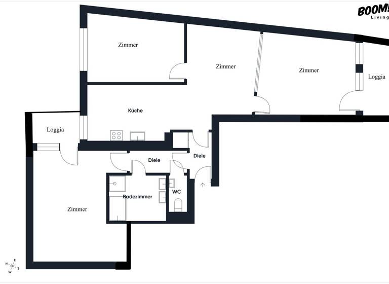 WG-Zimmer zum Kauf 799.000 € 4 Zimmer 109,8 m² 1. Geschoss frei ab 01.07.2026 Wien 1080