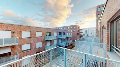 Wohnung zur Miete 1.255 € 3 Zimmer 82,7 m² 1. Geschoss frei ab 01.07.2025 Kommodore-Johnsen-Boulevard 21b Häfen - Handelshäfen Bremen 28217