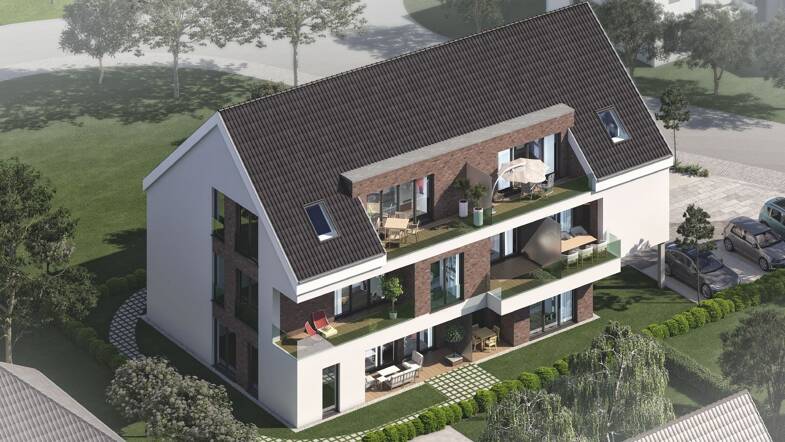 Wohnung zum Kauf - Neubau provisionsfrei 354.000 € 3 Zimmer 77,5 m² Schloß Holte Schloß Holte-Stukenbrock 33758