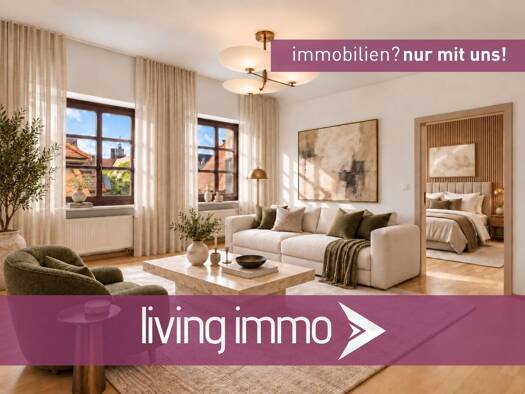 Wohnung zur Miete 1.103 € 2 Zimmer 73,6 m² 3. Geschoss Innenstadt Regensburg 93047