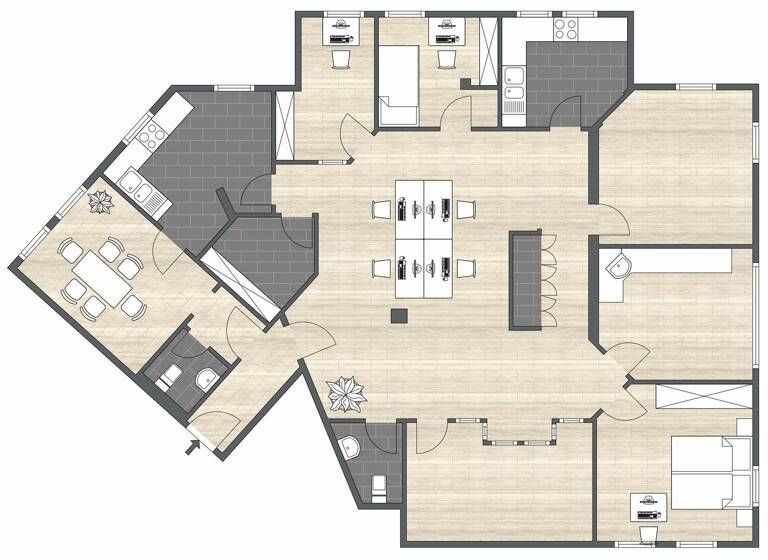 Praxisfläche zum Kauf 249.000 € 10 Zimmer 180 m² Bürofläche Bad Wurzach 88410