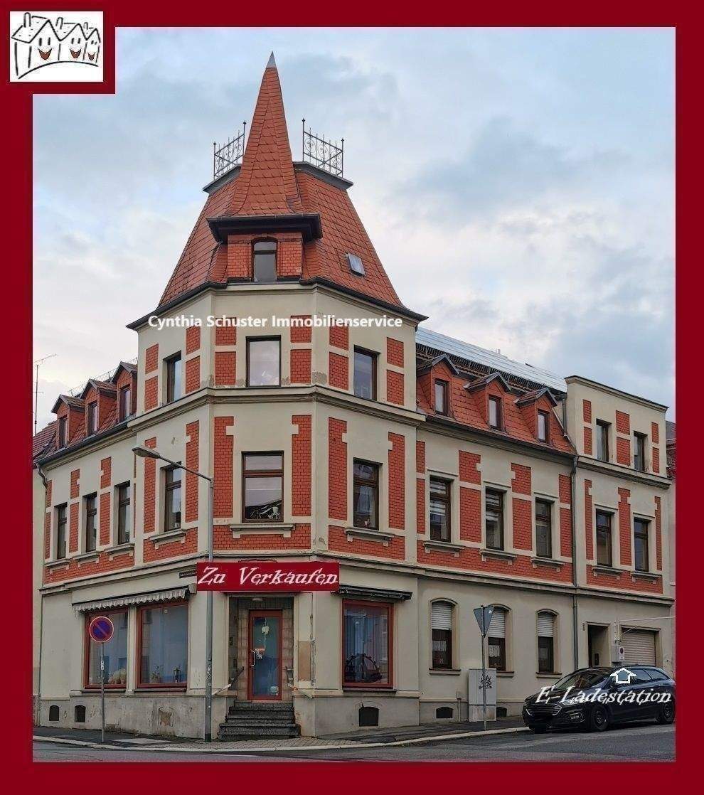 Immobilie in Meerane - PROVISIONSFREI Wohn- und Geschäftshaus (mit Wärmerückgewinnung, Klimaanlage, Kühlzellen, Photovoltaik, Wallbox u.v.m.) - Bild 0