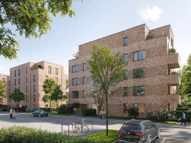 Wohnung zur Miete - Erstbezug 2.050 € 3 Zimmer 83,1 m² 7. Geschoss frei ab 01.11.2026 Budnikowsky-Twiete 10 Wandsbek Hamburg 22041