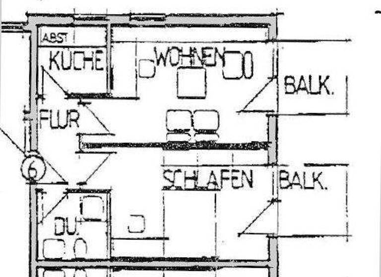 Studio zum Kauf 128.500 € 1 Zimmer 43 m² 1. Geschoss Hohenecken Kaiserslautern / Hohenecken 67661