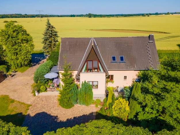 Mehrfamilienhaus zum Kauf 455.000 € 7 Zimmer 230 m² 7.596 m² Grundstück Müggenwalde 6 Müggenwalde Müggenwalde-Splietsdorf 18513