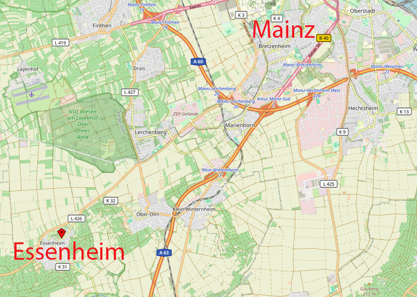 Immobilie zum Kauf 7.900 € Hauptstraße 40, 40b Essenheim 55270