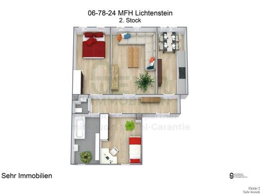 Wohnung zur Miete 420 € 3 Zimmer 68 m² 2. Geschoss frei ab 01.03.2026 Schloßgasse 3 Lichtenstein Lichtenstein/Sachsen 09350