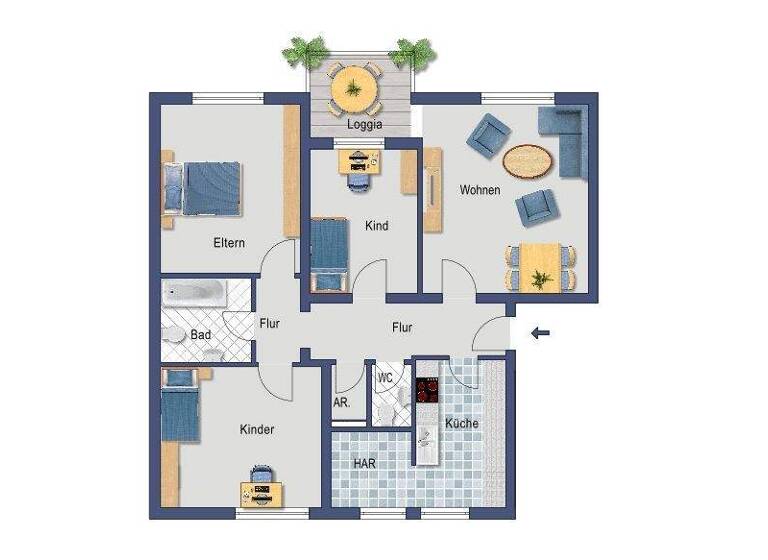 Wohnung zum Kauf provisionsfrei 389.400 € 4,5 Zimmer 98 m² EG frei ab 01.03.2026 Wickopweg 7 Kranichstein Darmstadt 64289