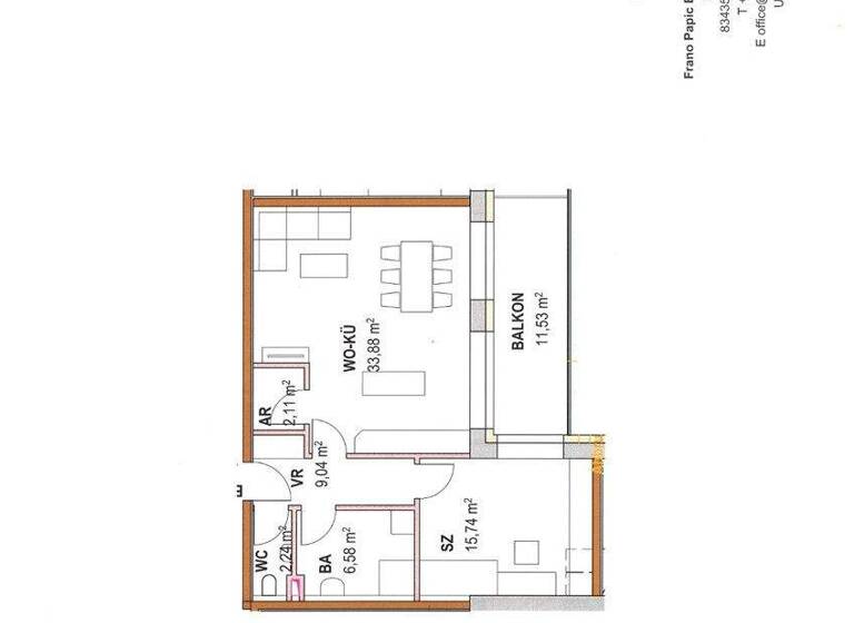 Wohnung zum Kauf 257.483 € 2 Zimmer 69,6 m² 3. Geschoss Au / Vorau 5152
