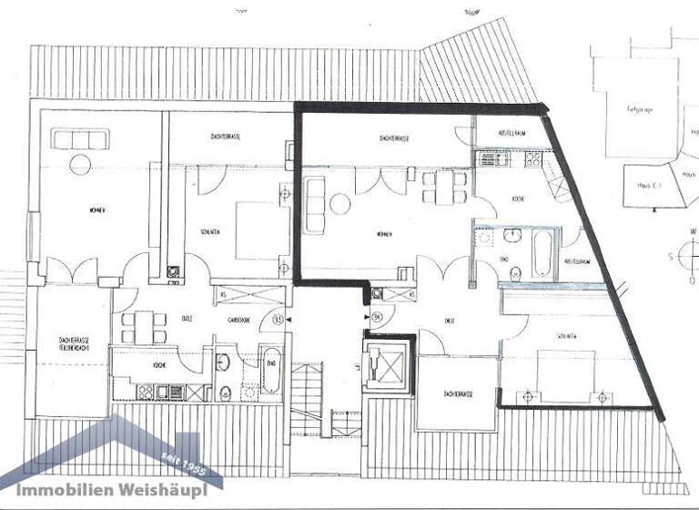 Wohnung zum Kauf 218.000 € 2 Zimmer 74 m²<br/>Wohnfläche Heining Passau 94036