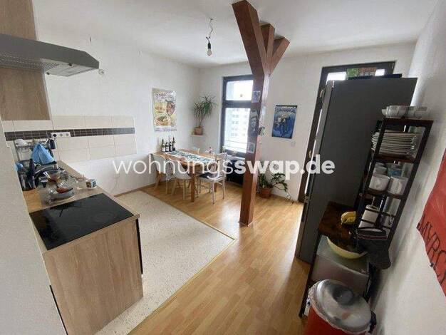 Studio zur Miete Tauschwohnung 622 € 3 Zimmer 78 m² 4. Geschoss Zentrum-Ost Leipzig-04103 4315
