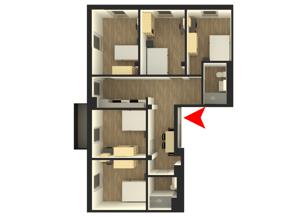 Wohnung zur Miete Wohnen auf Zeit 810 € 5 Zimmer 11,3 m²<br/>Wohnfläche 06.01.2025<br/>Verfügbarkeit Müllerstraße 55A Wedding Berlin 13349