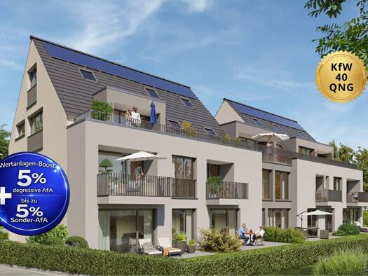 Wohnung zum Kauf - Neubau provisionsfrei 394.500 € 3,5 Zimmer 64,2 m² 2. Geschoss frei ab 31.07.2027 Altinger Straße 42 Gültstein Herrenberg / Gültstein 71083