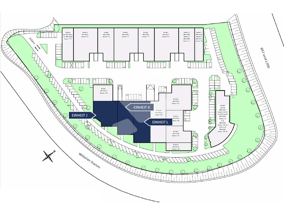 Lagerhalle zur Miete 220 m²<br/>Lagerfläche Uedding Mönchengladbach 41066