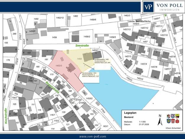 Grundstück zum Kauf 995.000 € 2.488 m² Grundstück Scheinfeld Scheinfeld 91443