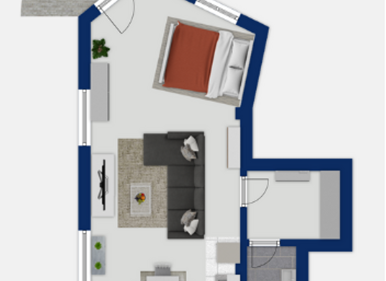 Studio zur Miete 475 € 1 Zimmer 40 m² frei ab sofort Ilversgehofen Erfurt 99089