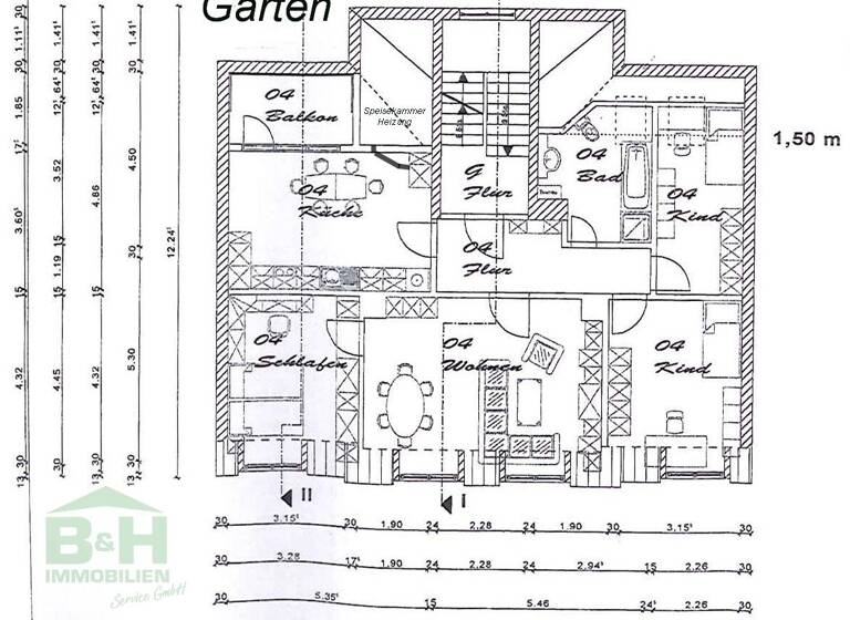 Wohnung zum Kauf 4 Zimmer 105 m² 3 Geschosse Sandersdorf Sandersdorf-Brehna 06792