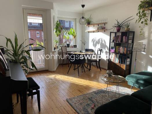Wohnung zur Miete Tauschwohnung 600 € 2 Zimmer 45 m² 2. Geschoss Hohenfelde Nord 22087