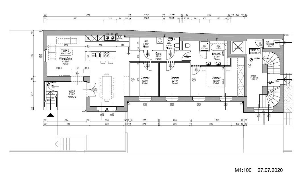 Wohnung zum Kauf 798.000 € 4 Zimmer 104 m²<br/>Wohnfläche Mödling 2340