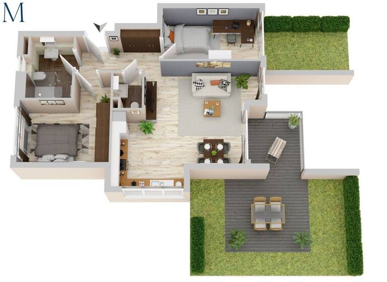 Wohnung zum Kauf - Erstbezug 558.200 € 3 Zimmer 73,5 m² frei ab sofort Feuerbach Stuttgart 70469