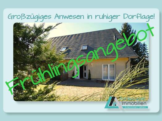 Einfamilienhaus zum Kauf 360.000 € 8 Zimmer 330,5 m² 4.580 m² Grundstück frei ab sofort Gerswalde 17268