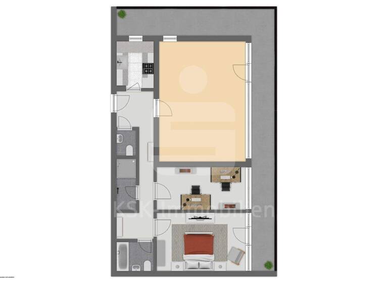 Wohnung zum Kauf 540.000 € 3 Zimmer 105 m² 12. Geschoss Rodenkirchen Köln 50996