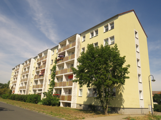 Wohnung zur Miete 410 € 3 Zimmer 58,6 m² 1. Geschoss frei ab sofort Ring der Chemiearbeiter 16 Sandersdorf Sandersdorf-Brehna 06792