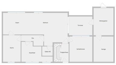 Terrassenwohnung zur Miete 1.300 € 2,5 Zimmer 100,6 m² EG frei ab sofort Oberwengern / Schulzentrum Wetter (Ruhr) 58300