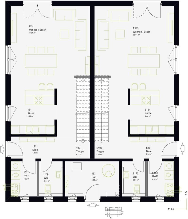 Mehrfamilienhaus zum Kauf provisionsfrei 343.829 € 600 m²<br/>Grundstück Oerlinghausen Oerlinghausen 33813