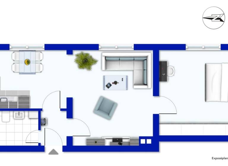 Wohnung zum Kauf 225.000 € 2 Zimmer 60,4 m²<br/>Wohnfläche Heilbronn Heilbronn 74072