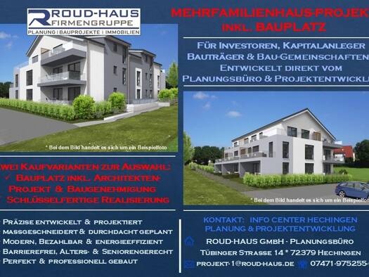 Mehrfamilienhaus zum Kauf 1 Zimmer Gomaringen Gomaringen 72810