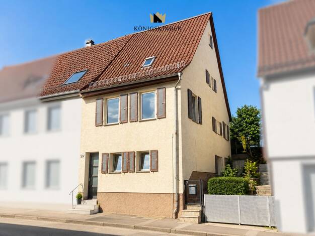 Doppelhaushälfte zum Kauf 199.000 € 5 Zimmer 43 m² 190 m² Grundstück Vaihingen an der Enz Vaihingen an der Enz 71665