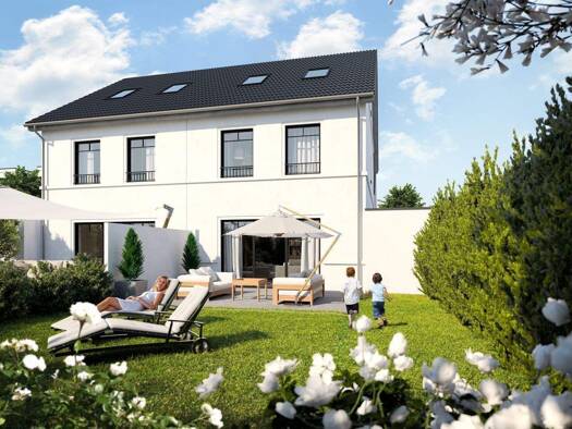 Haus zum Kauf provisionsfrei 660.600 € 5 Zimmer 128 m² 195 m² Grundstück frei ab sofort An den Rheinwiesen Zons Dormagen 41541