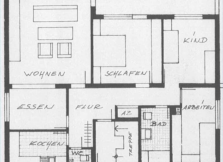 Wohnung zur Miete 1.150 € 4 Zimmer 110 m² EG Hochhausen Neunkirchen-Seelscheid 53819