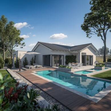 Bungalow zum Kauf 296.706 € 2 Zimmer 77 m² 775 m² Grundstück Hermsdorf Niedere Börde 39326