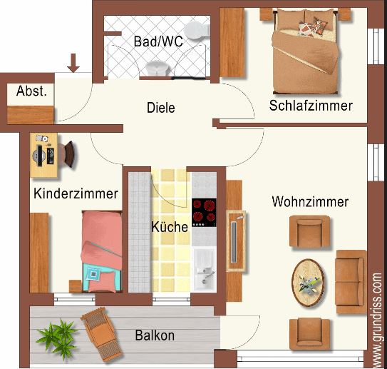 Studio zum Kauf 399.000 € 3 Zimmer 80 m²<br/>Wohnfläche 3.<br/>Geschoss Grassau Grassau 83224