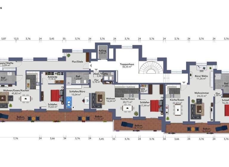 Wohnung zum Kauf 396.900 € 3,5 Zimmer 98,1 m² frei ab sofort Dietershan Fulda 36039
