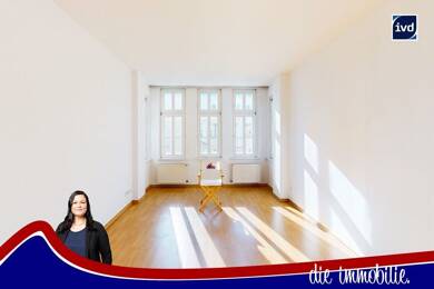 Wohnung zur Miete 625 € 2 Zimmer 86,3 m² Große Diesdorfer Straße 25 St. Pauli / Alexander-Puschkin-Straße Magdeburg / Stadtfeld Ost 39108