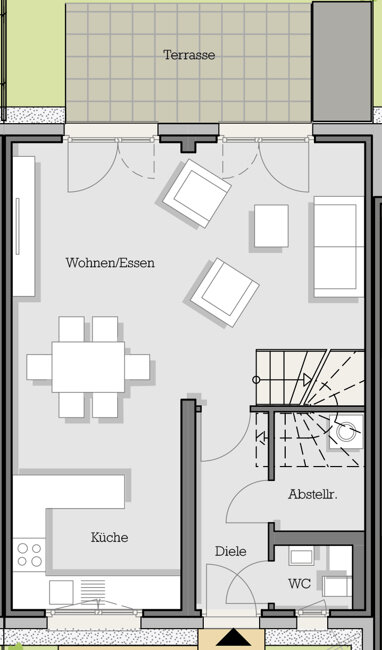 Reihenendhaus zum Kauf provisionsfrei 694.500 € 6 Zimmer 139,1 m²<br/>Wohnfläche 276 m²<br/>Grundstück Steinheim Hanau-Steinheim 63456