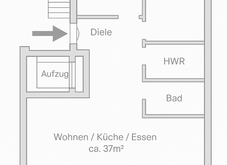 Wohnung zum Kauf 1.214.000 € 3 Zimmer 87 m² 4. Geschoss HafenCity Hamburg 20457