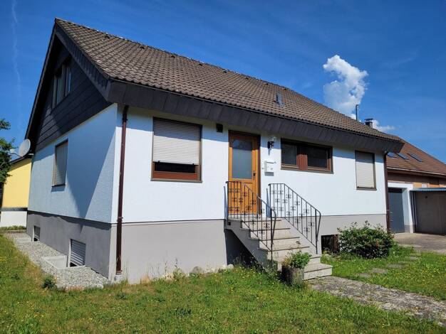 Einfamilienhaus zum Kauf provisionsfrei 395.000 € 7 Zimmer 170 m² 650 m² Grundstück Breslauer Straße 48 Mengen Mengen 88512