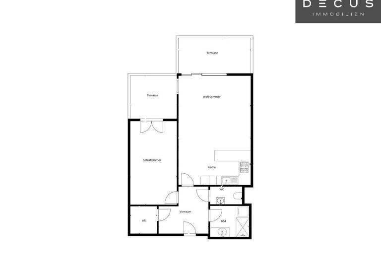 Wohnung zum Kauf 460.000 € 2 Zimmer 68,5 m² 2. Geschoss Wien 1220