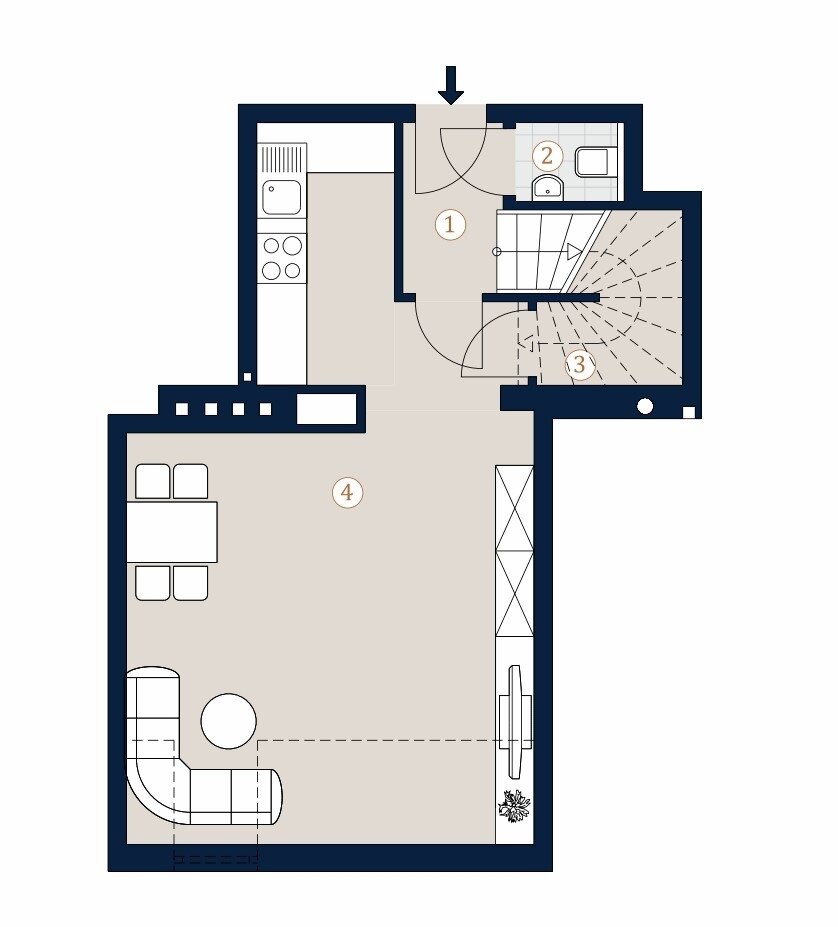 Maisonette zum Kauf 549.000 € 2 Zimmer 63,4 m²<br/>Wohnfläche Schönbrunner Straße 24 Wien 1050