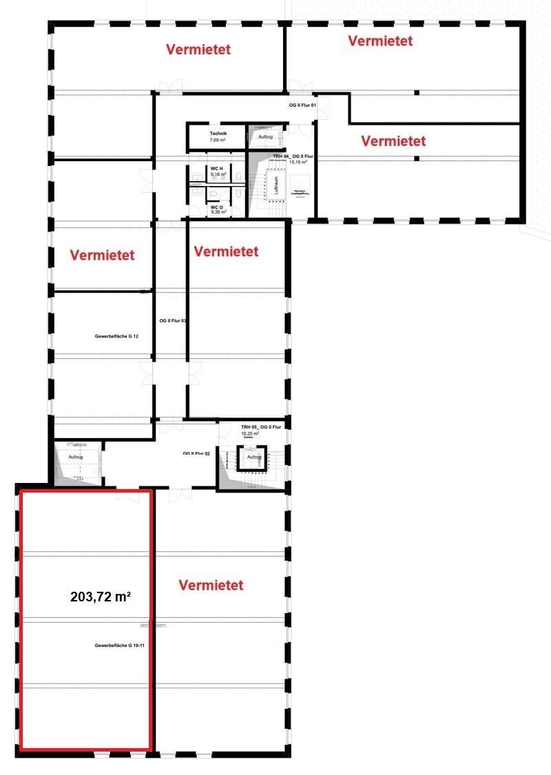 Büro-/Praxisfläche zur Miete 9,80 € Poppenbüttel Hamburg 22399