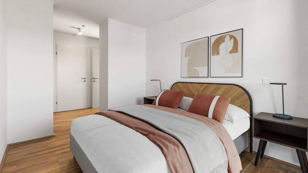 Wohnung zur Miete - Erstbezug 1.765 € 2 Zimmer 61,8 m² 20. Geschoss Dresdner Straße Wien 1200