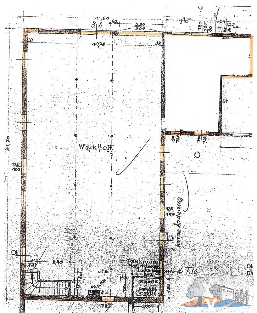 Produktionshalle zur Miete 540 m²<br/>Lagerfläche Klingsmoos Königsmoos / Klingsmoos 86669