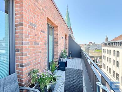 Wohnung zum Kauf 338.000 € 2 Zimmer 56,2 m² Dachgeschoss, 5. Geschoss Kiel 24103